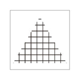 OSCOLABO スタンプ カタチ×モヨウ 三角