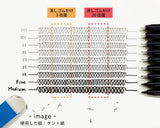 くれたけ 呉竹 ZIG CARTOONIST MANGAKA BLACK 3本セット CNM/3VBK2 線書きペン 主線 枠線 カラー ジグ 耐水性