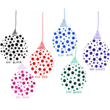 くれたけ 呉竹 ZIG クリーンカラードット 6色セット ドット芯&細書き ツインタイプ TTC-6100/6V 水性カラーペン Kuretake