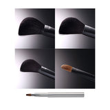 熊野筆 晃祐堂 3Dメイクブラシ5本セット