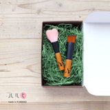 オリジナル熊野筆 ハルヒ メイクブラシ2本セット