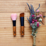 オリジナル熊野筆 ハルヒ メイクブラシ2本セット