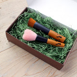 オリジナル熊野筆 ハルヒ メイクブラシ2本セット