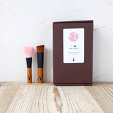 オリジナル熊野筆 ハルヒ メイクブラシ2本セット