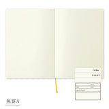 Midori ミドリ MDノート A5 リニューアル 無罫A 横罫A 方眼罫A ハードカバーサイズ ミニマル おしゃれ シンプル 素朴 無地 日記帳 手帳 文具好き MD Notebook