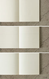 Midori ミドリ MDノート 文庫 リニューアル 無罫A 横罫A 方眼罫A 小説サイズ A6 ミニマル おしゃれ シンプル 素朴 無地 日記帳 手帳 文具好き MD Notebook