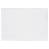 Midori MDノートカバー 透明 文庫 PVC製