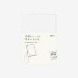 Midori MDノートカバー 透明 文庫 PVC製