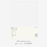 Midori MDノートカバー 透明 A4変形判 PVC製