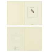 Midori ミドリ 日記帳 日記 おやすみ A 12870006 きまぐれ A 12871006 しあわせ A 12872006 文具好き MD用紙 クリーム ギフト プレゼント