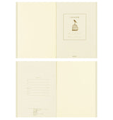 Midori ミドリ 日記帳 日記 おやすみ A 12870006 きまぐれ A 12871006 しあわせ A 12872006 文具好き MD用紙 クリーム ギフト プレゼント