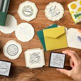 Midori ミドリ 70周年記念 限定アイテム スタンプ 浸透印キット おしゃれ シンプル ギフト プレゼント