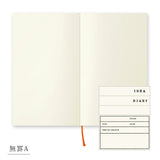 Midori ミドリ MDノート 新書 リニューアル 無罫A 横罫A 方眼罫A スリム ミニマル おしゃれ シンプル 素朴 無地 真っ白 日記帳 手帳 文具好き MD Notebook