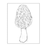 OSCOLABO スタンプ 森のキノコ 大