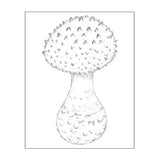 OSCOLABO スタンプ 森のキノコ 大