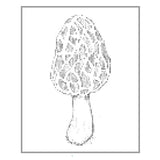 OSCOLABO スタンプ 森のキノコ 小