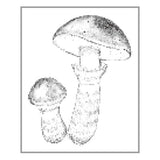 OSCOLABO スタンプ 森のキノコ 小