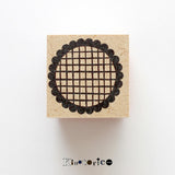 Kinotoriko -Stempel 012 Schildkrötenblumenmuster Scheckblüten Streifen Regenhordera Hydraque a