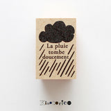 Kinotoriko -Stempel 012 Schildkrötenblumenmuster Scheckblüten Streifen Regenhordera Hydraque a