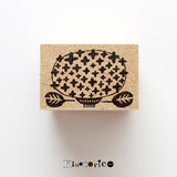 Kinotoriko -Stempel 012 Schildkrötenblumenmuster Scheckblüten Streifen Regenhordera Hydraque a