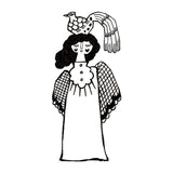 Kinotoriko -Briefmarkenkatze Hanabata Angel Rabbit Fee