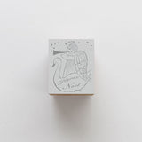 キノトリコ スタンプ Angel swan Angel candle クリスマス