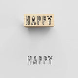 Knoopworks Outline Stamp Happy / Hello