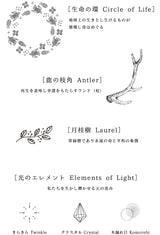 OSCOLABO Gute Gouter コラボ オリジナルスタンプ イノチノワ Circle of Life