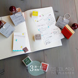 OSCOLABO スタンプ 7x7 PLANNER