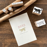 OSCOLABO スタンプ ドウブツ×モヨウ トラ ネコ