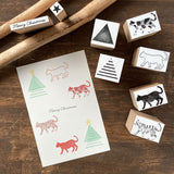 OSCOLABO stamped dog x Moyo tranic cat