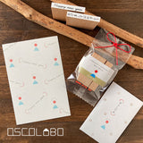 OSCOLABO スタンプ 富士山と初日の出 3個入り