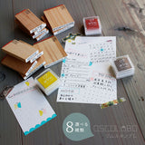 OSCOLABO スタンプ(長) 事務