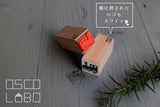 OSCOLABO スタンプ 切り絵 汽車