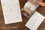OSCOLABO スタンプ ほそじメッセージ 短 縦書き