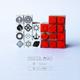 OSCOLABO スタンプ 紋 -mon- 図形シリーズ