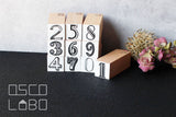 OSCOLABO ナンバースタンプ 10個セット