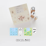 Oscolabo Stamp Kumiyaki Hanigiri Yama