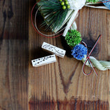 OSCOLABO スタンプ 形x模様 テープ(太)