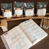 OSCOLABO スタンプ 小さな形×模様 ミニ 3個入