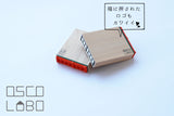 OSCOLABO スタンプ テープ太 牧場の柵 郵便番号枠