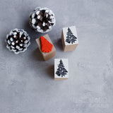 OSCOLABO スタンプ 冬の風物詩 クリスマスツリー