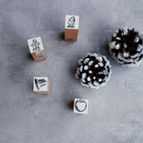 OSCOLABO スタンプ 冬の風物詩 クリスマス オーナメント