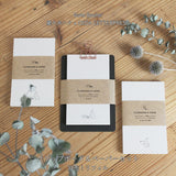 クリップボード&ペーパーセット タイプライターうさぎ C-1 30枚入り レフィル リフィル メモ タイプライターうさぎ CR-1 郵便うさぎ CR-2 50枚入り 活版印刷 羅久井ハナ ラクイハナ OEDA LETTERPRESS 大枝活版室 メモ帳