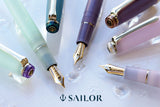 セーラー SHIKIORI 四季織 万年筆 雨音 - 春雨/翠雨/霧雨/凍雨