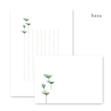 尚雅堂 GARDEN レターセット 同柄セット G-LETTERDOUGARA