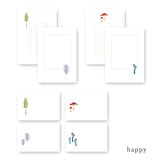 尚雅堂 GARDEN レターセット 4柄アソート G-LETTERASSORT