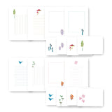 尚雅堂 GARDEN レターセット 4柄アソート G-LETTERASSORT