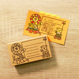 Satake Shunsuke Stamp Shirokuma Elephant Lion Lion Satk-MS