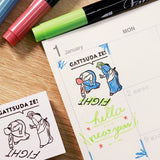 Sankaker Gokigen Tori Stamp Skr-GS